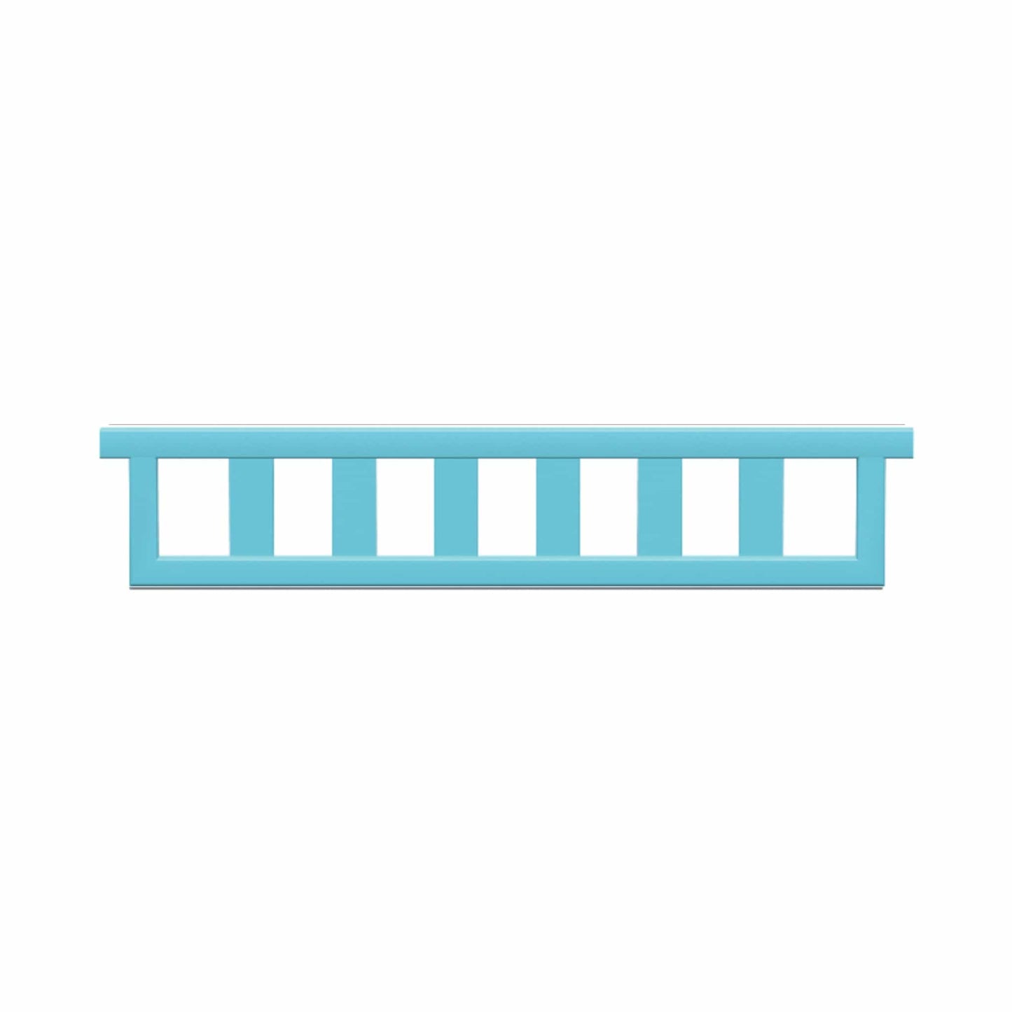 Copper Pony Poles Light Blue Hanging Ladder Filler - 8' wide