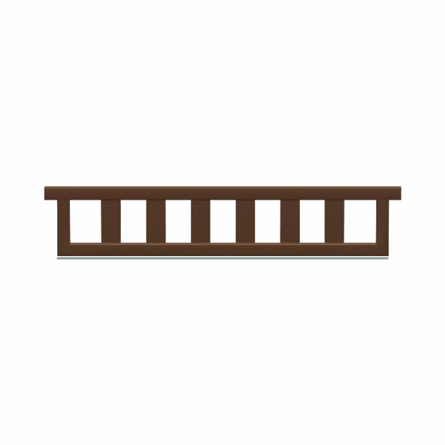 Copper Pony Poles Light Brown Hanging Ladder Filler - 8' wide