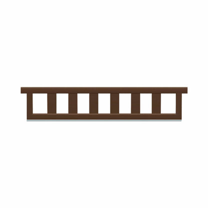Copper Pony Poles Light Brown Hanging Ladder Filler - 8' wide
