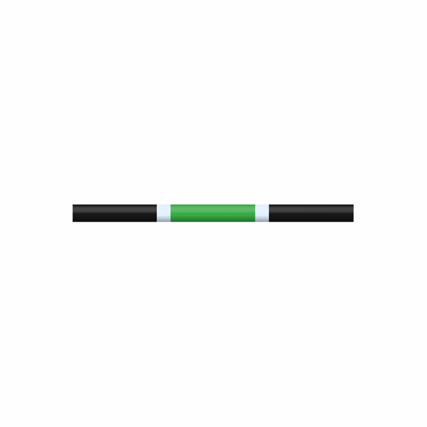 Copper Pony Poles Light Green / Black Pole - 6.5' ft Zero Maintenance (Polymer Wrapped Wood)