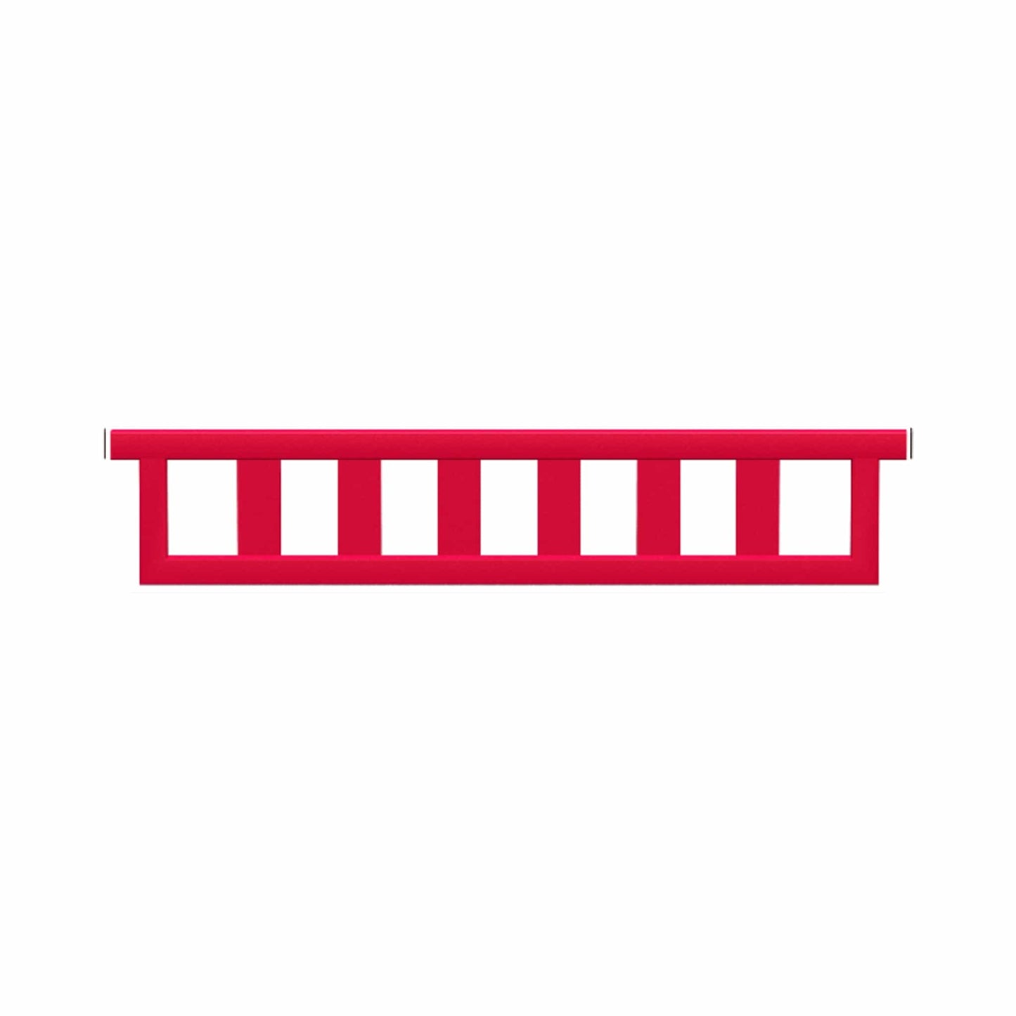 Copper Pony Poles Light Red Hanging Ladder Filler - 8' wide