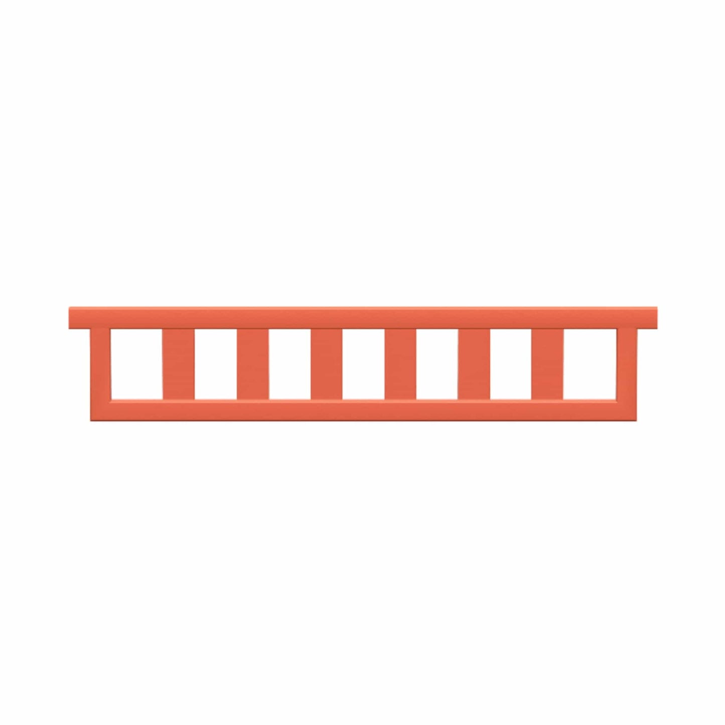 Copper Pony Poles Orange Hanging Ladder Filler - 8' wide