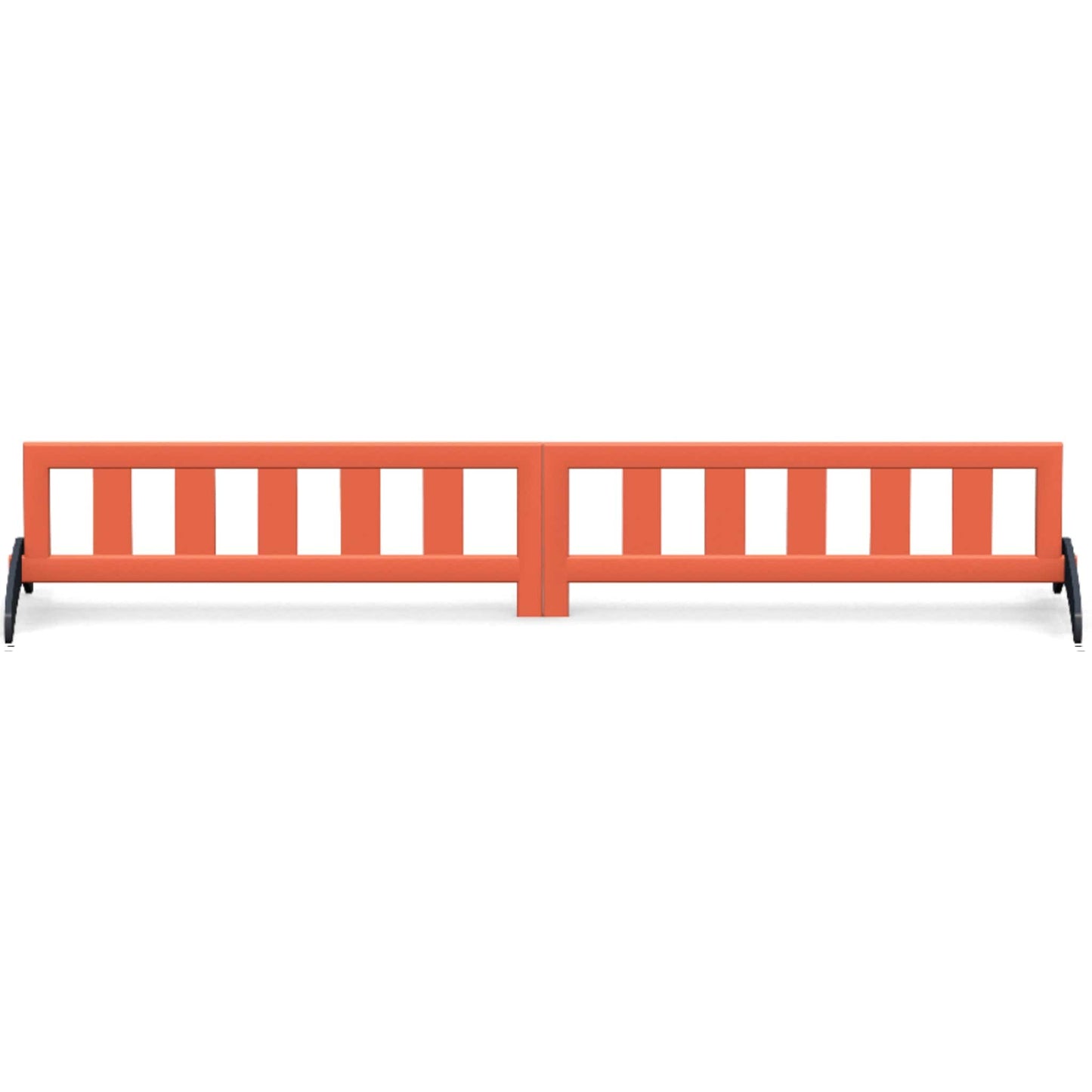 Copper Pony Poles Orange Standing Ladder Filler - 10' Wide X 19" Tall