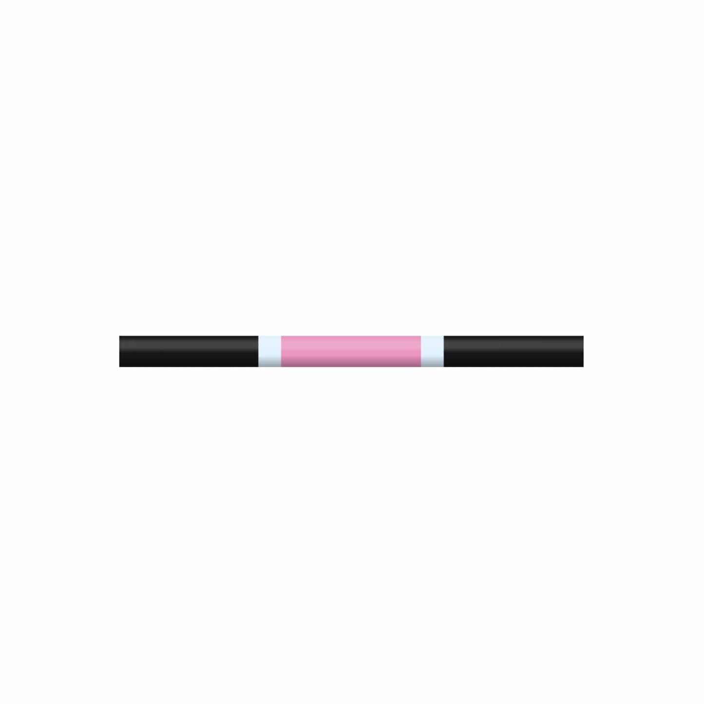 Copper Pony Poles Pink / Black Pole - 6.5' ft Zero Maintenance (Polymer Wrapped Wood)