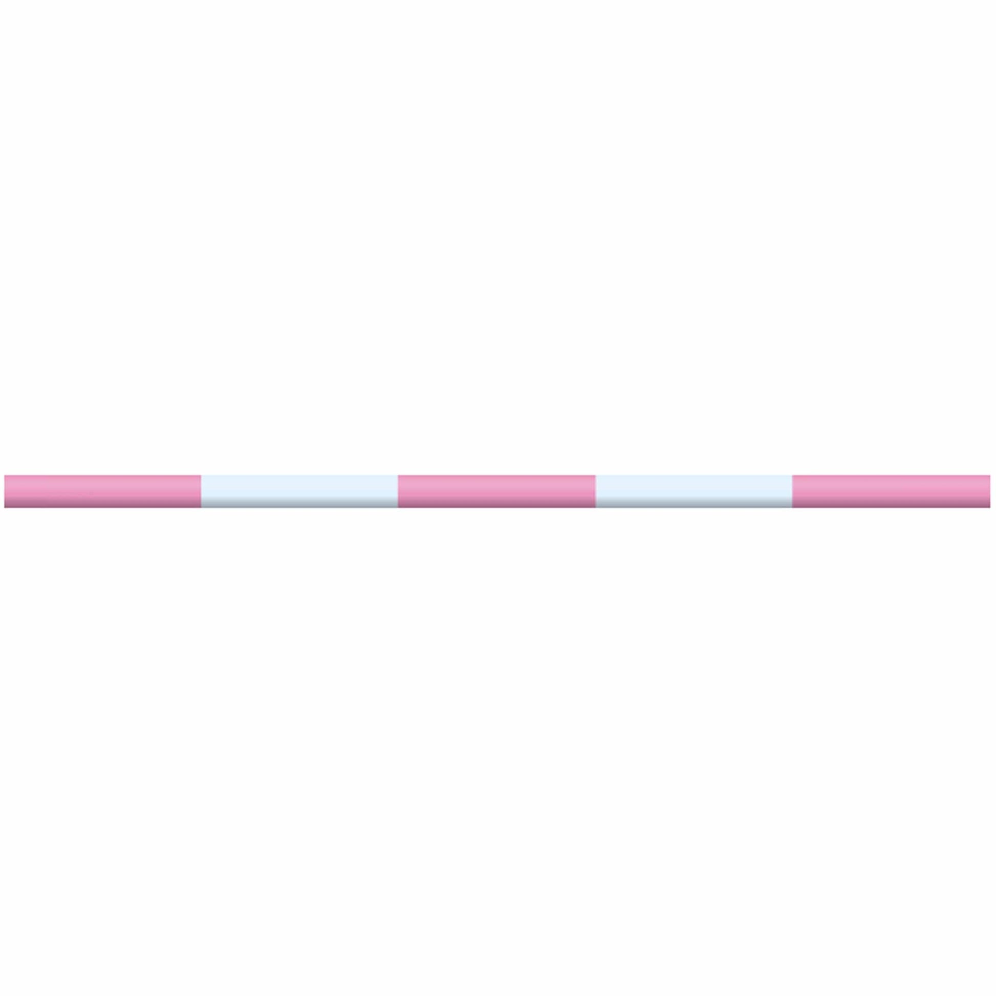 Copper Pony Poles Pink / White Pole - 10' ft Zero Maintenance (Polymer Wrapped Wood)