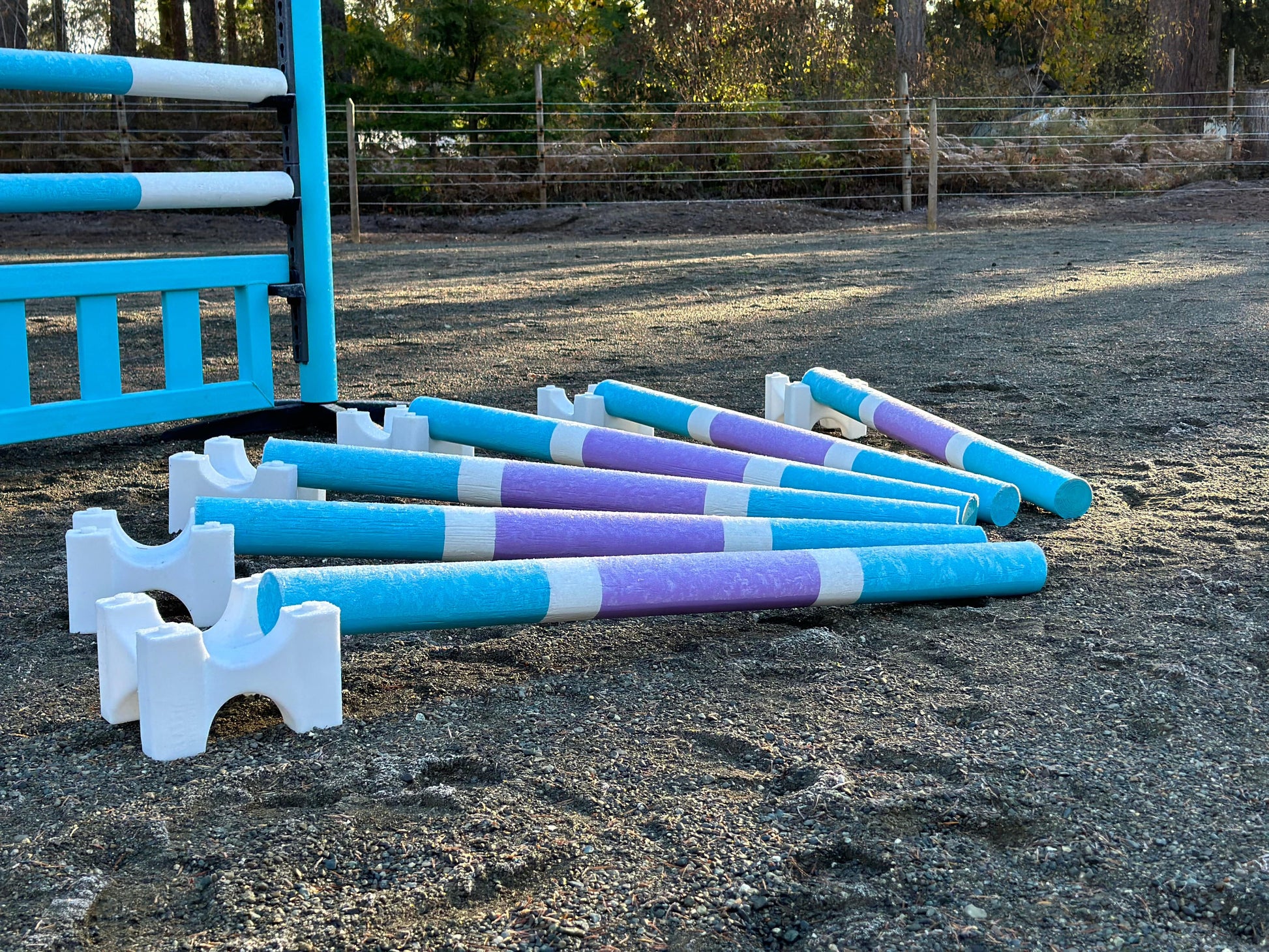 Copper Pony Poles Polework Kit (4' Wood Poles)