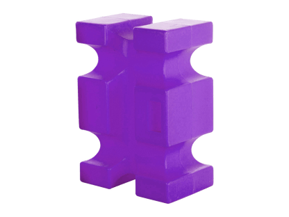 Copper Pony Poles Purple Parallel Jump Block - Set of 2