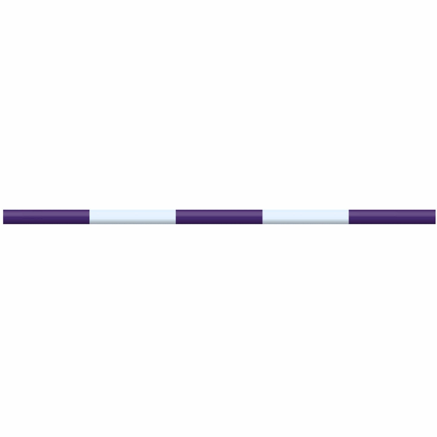 Copper Pony Poles Purple / White Pole - 10' ft Zero Maintenance (Polymer Wrapped Wood)