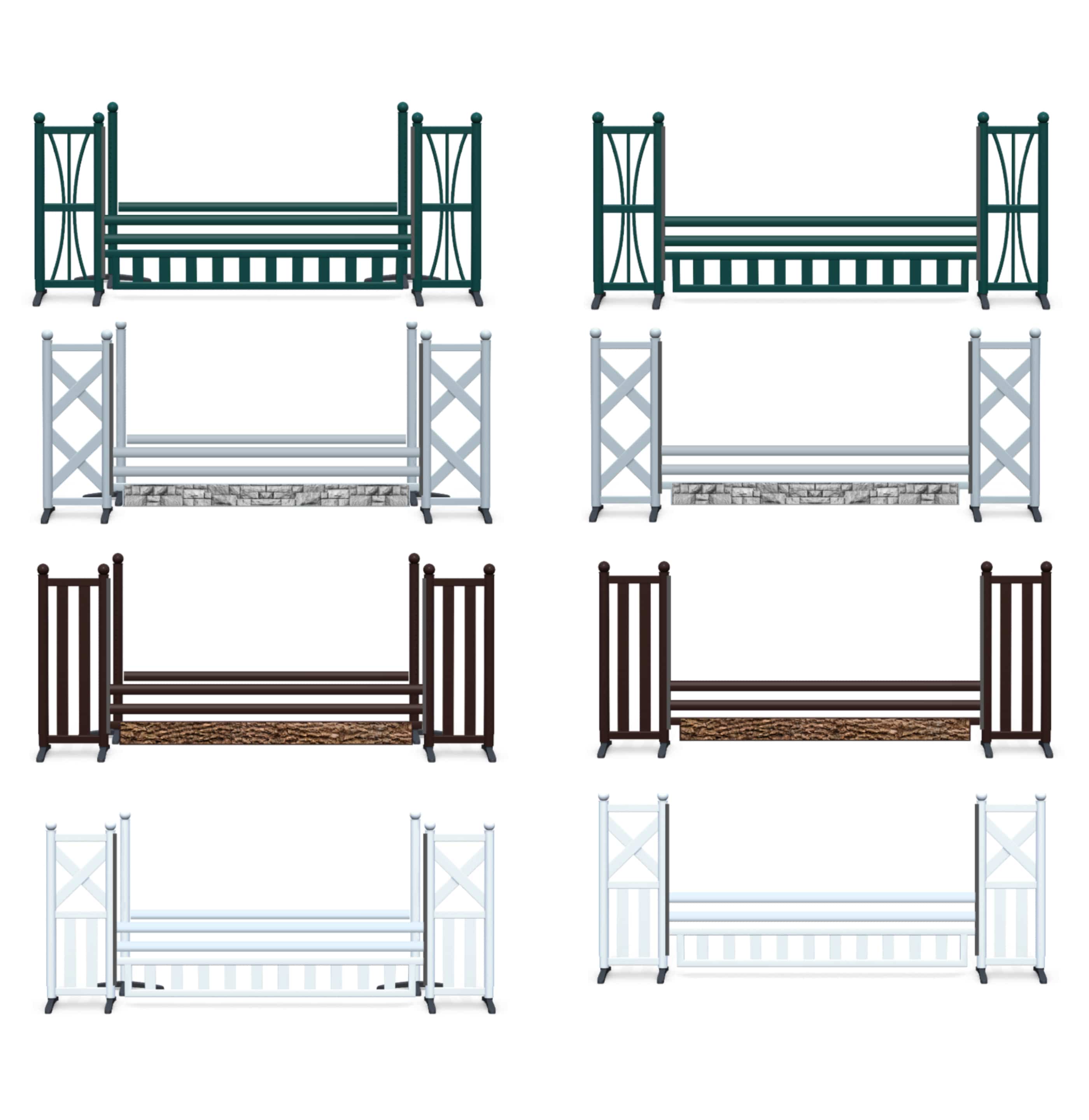 Schooling Hunter Course – Copper Pony Poles