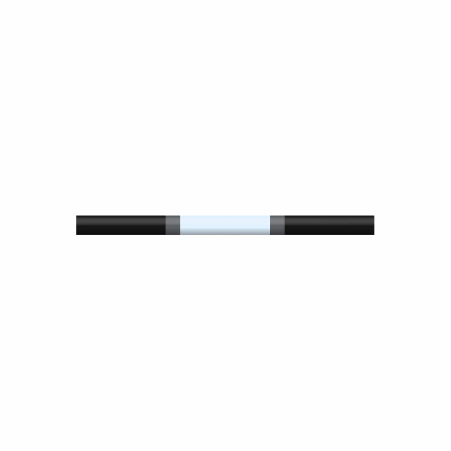 Copper Pony Poles Silver / Black / White Pole - 6.5' ft Zero Maintenance (Polymer Wrapped Wood)