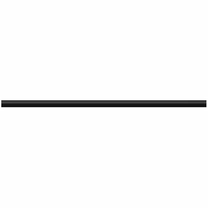 Copper Pony Poles Solid Black Pole - 10' ft Zero Maintenance (Polymer Wrapped Wood)