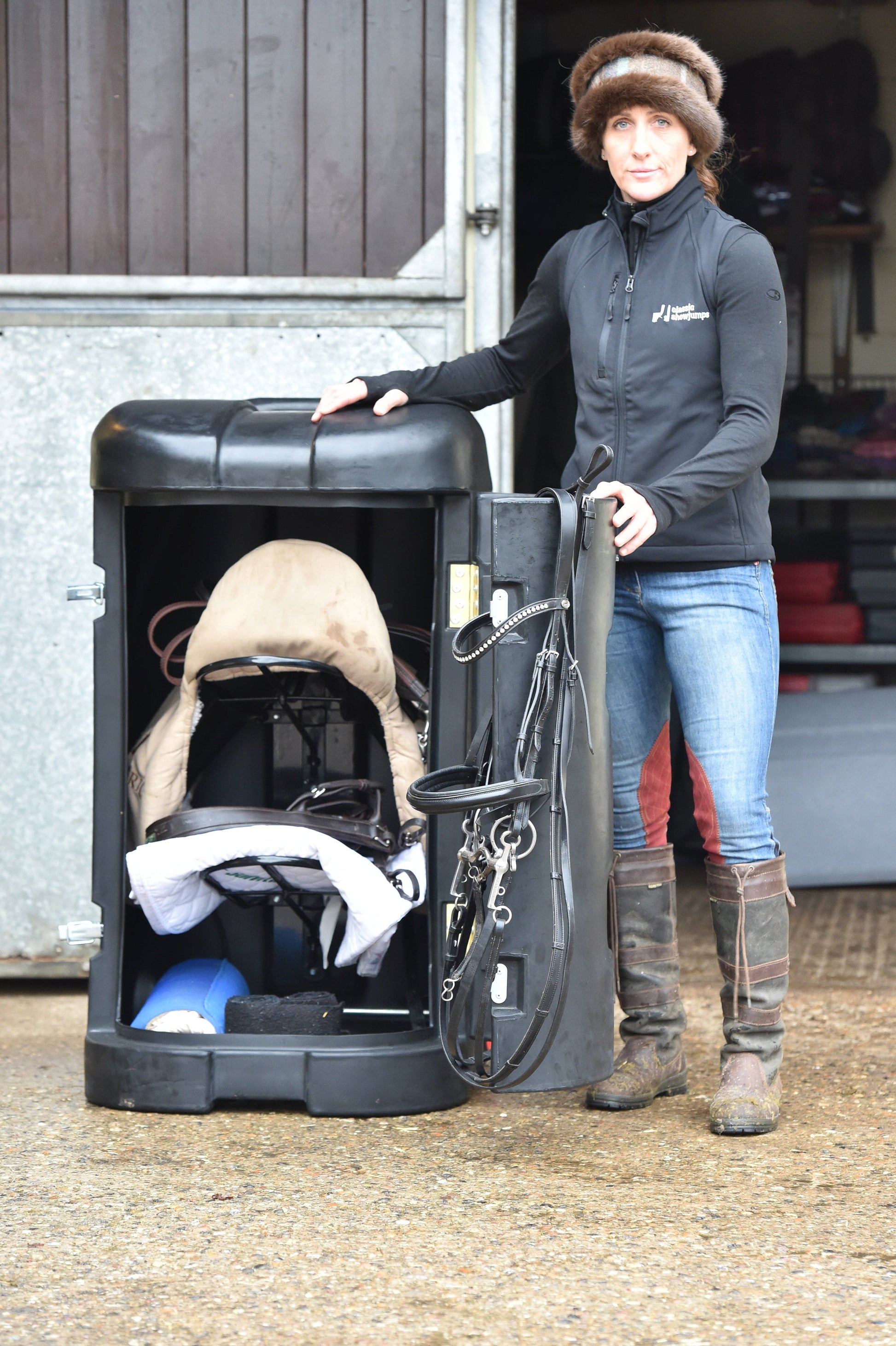 Copper Pony Poles Tack Trunk