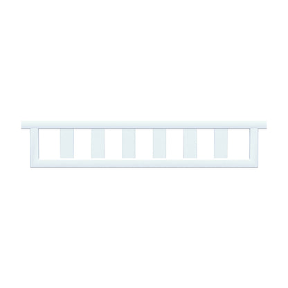 Copper Pony Poles White Hanging Ladder Filler - 8' wide
