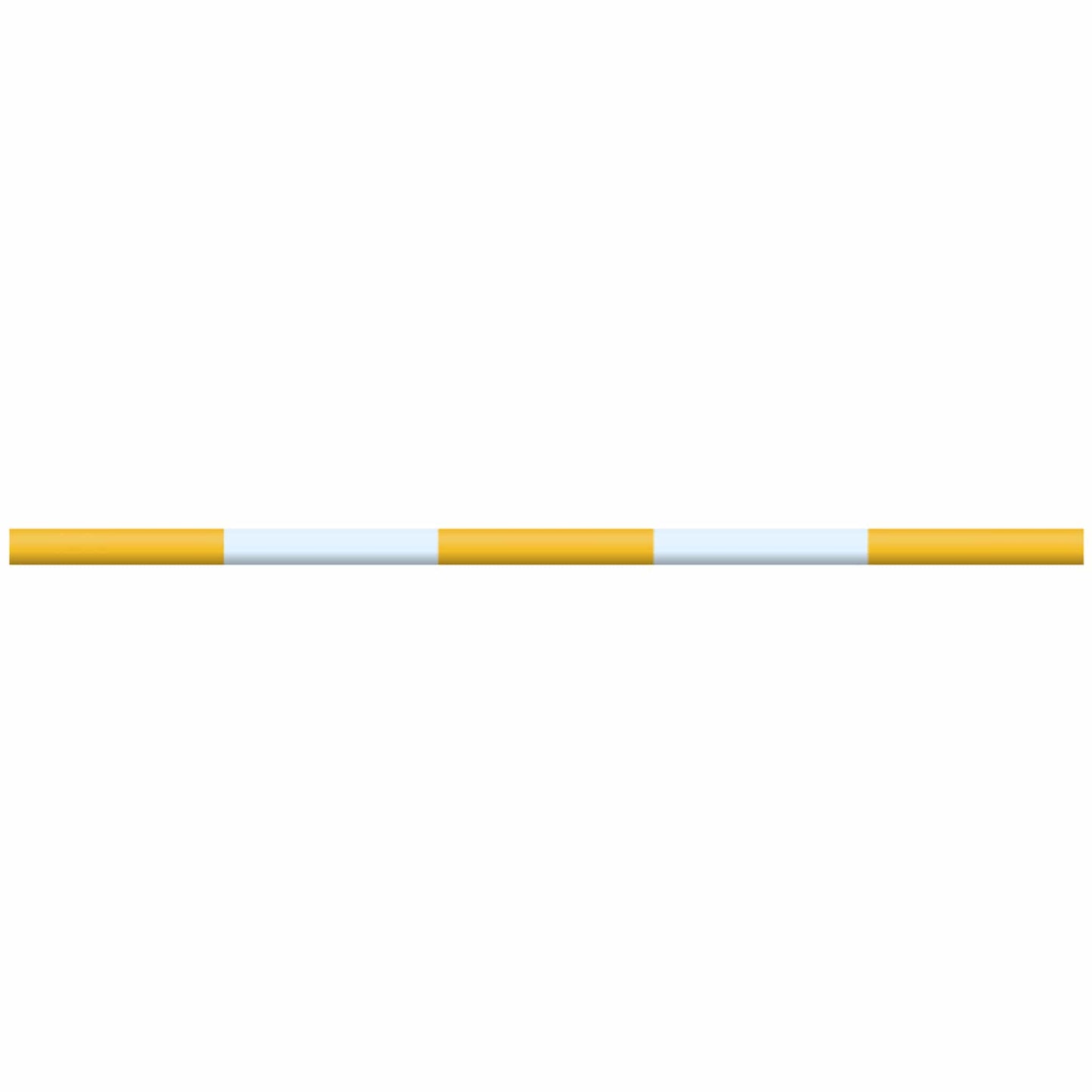 Copper Pony Poles Yellow / White Pole - 10' ft Zero Maintenance (Polymer Wrapped Wood)