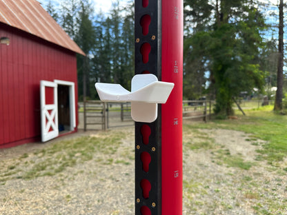 Hope Horse Jump Hardware Jump Cup 20mm - White