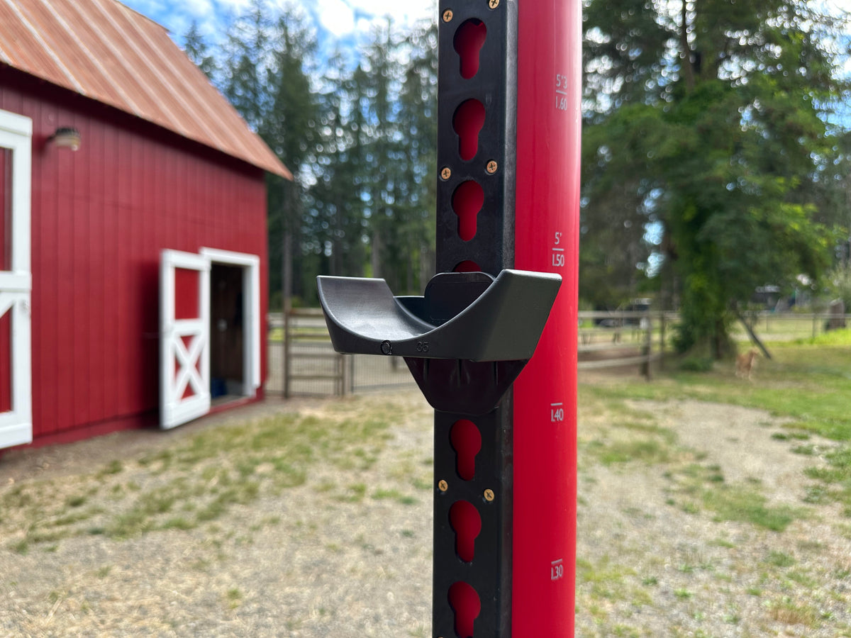 Hope Horse Jump Hardware Jump Cup 35mm - Black