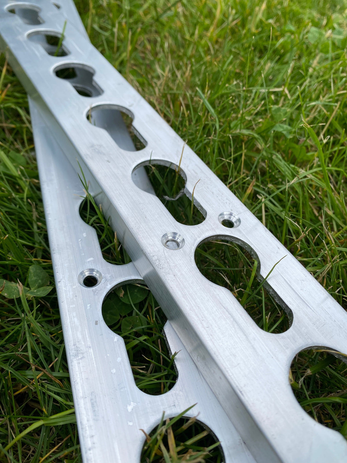 4 X 50cm Horse Show Jump Metal Aluminum Track Rail Strip Cup Wings Keyhole | UK 4 X 50cm Horse Show Jump Metal Aluminum Track Rail Strip Cup Wings Keyhole | UK