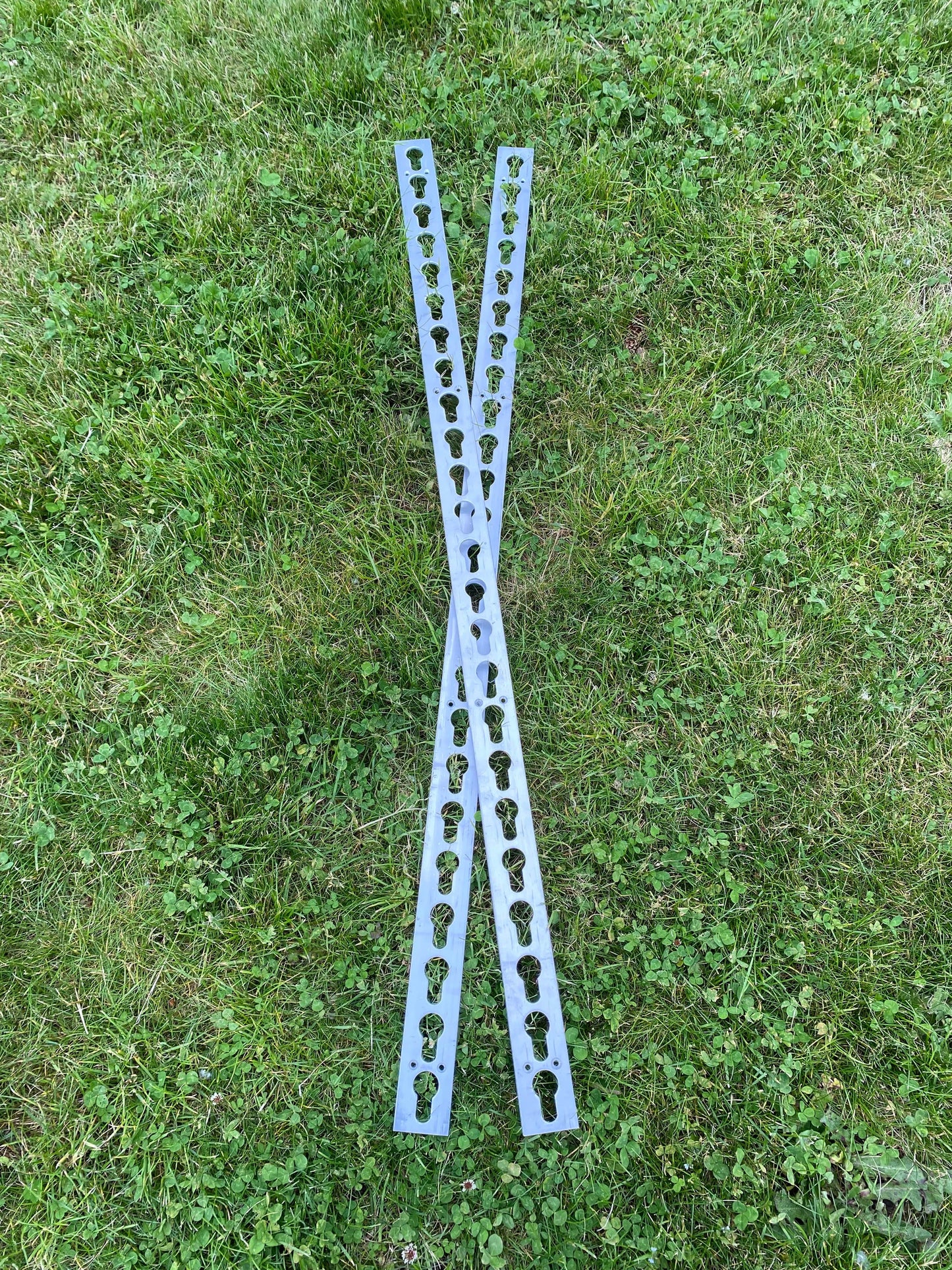 Hope Horse Jump Hardware Keyhole Track - Aluminum, 4' Foot Long