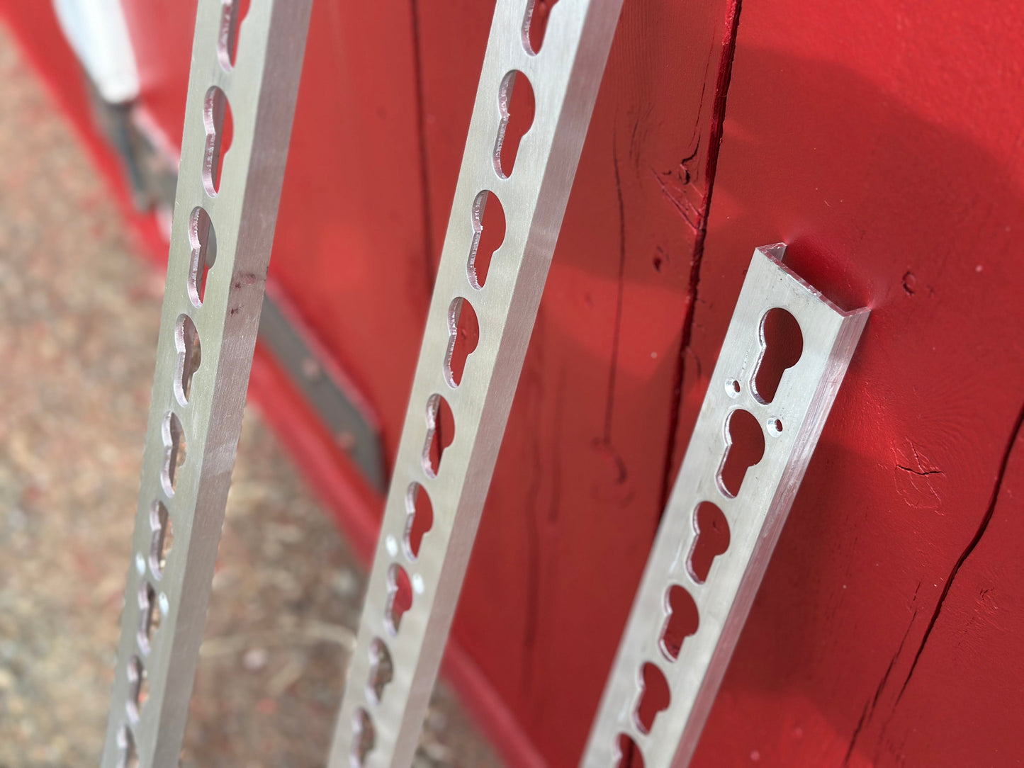 Hope Horse Jump Hardware Keyhole Track - Aluminum (Available in 3 Lengths)