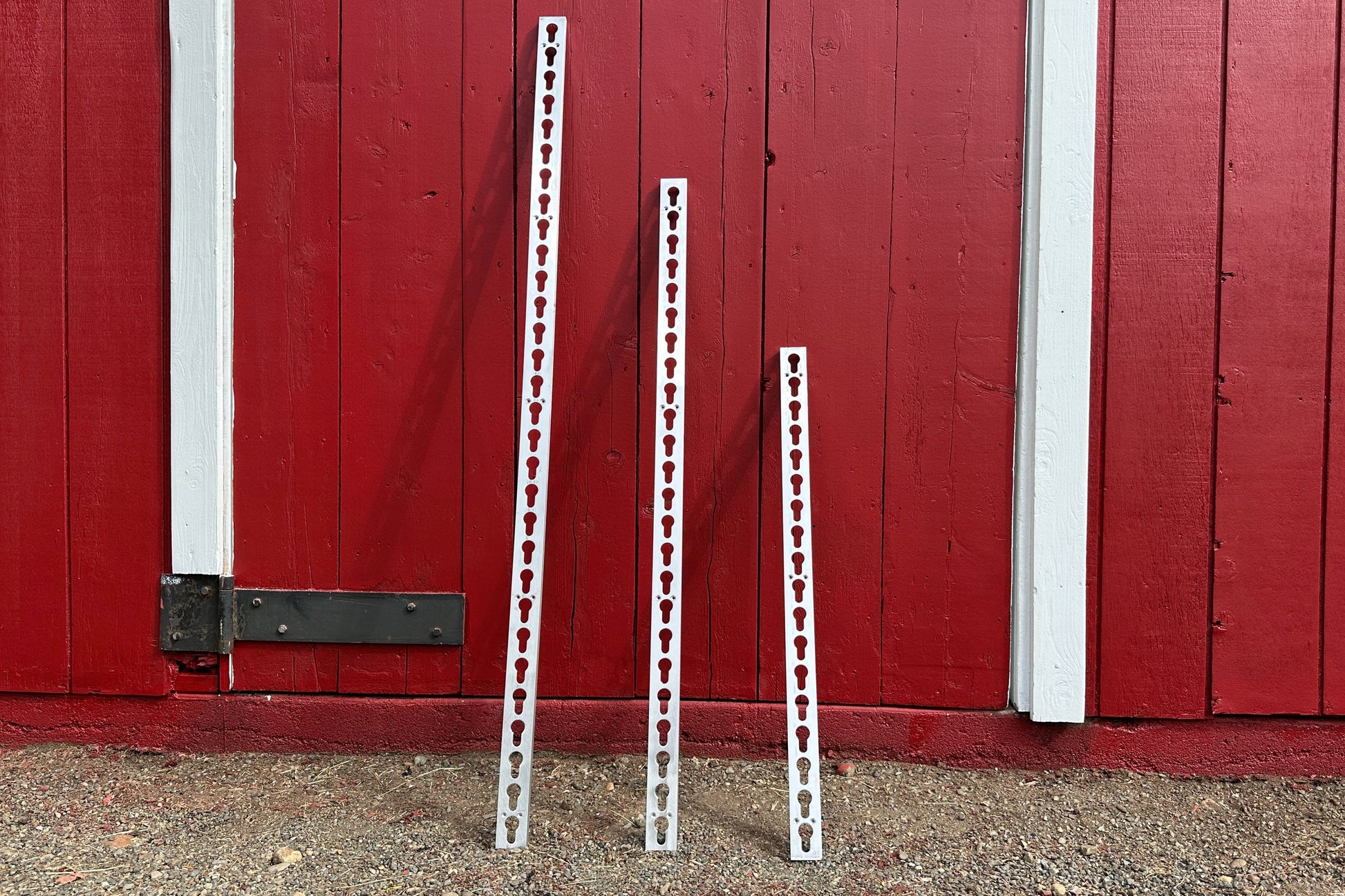 Hope Horse Jump Hardware Keyhole Track - Aluminum (Available in 3 Lengths)