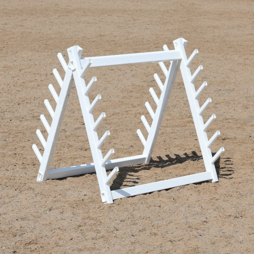 Pole One Wire Rack Free Standing Pole Rack – Copper Pony Poles