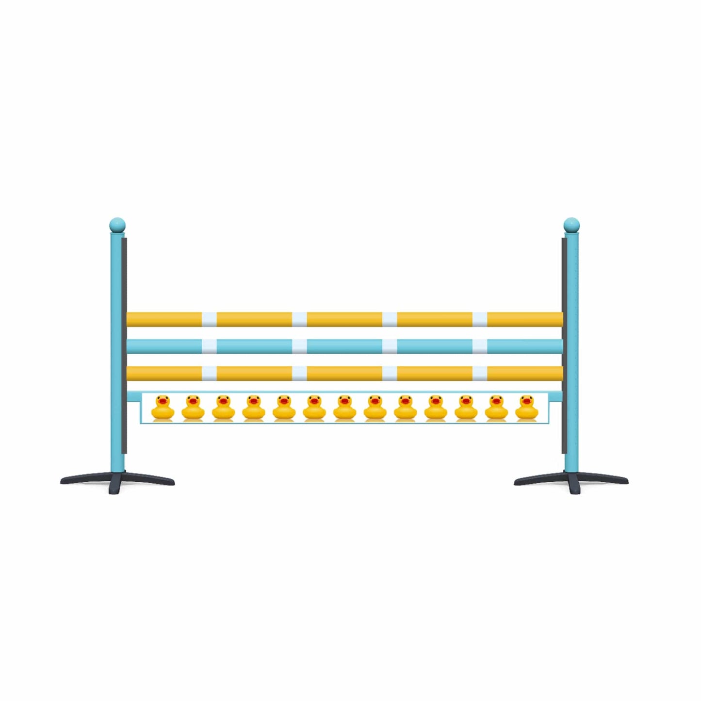 Jump 4 Joy Bundle Duckies (light blue) 8' ft Plank Jump