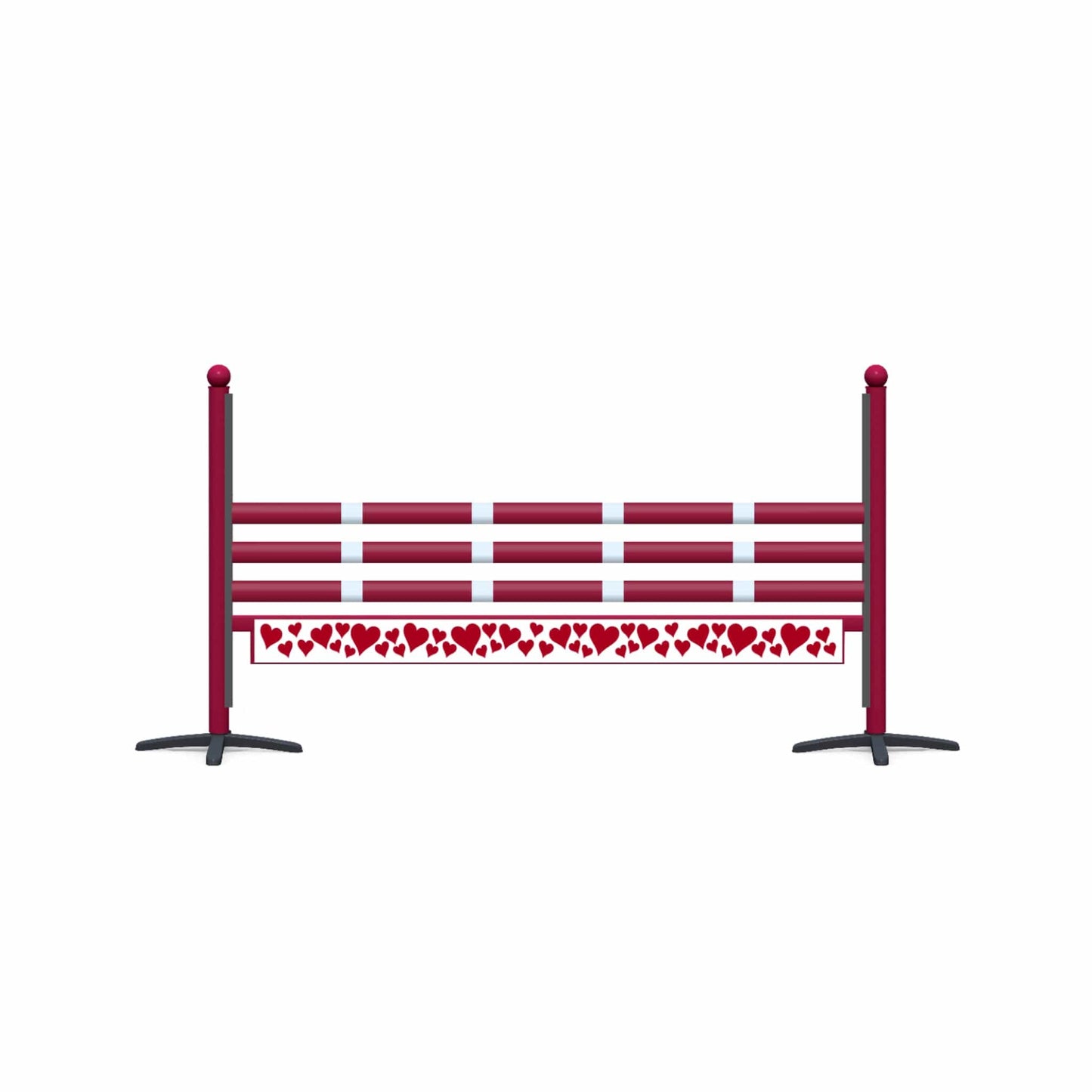 Jump 4 Joy Bundle Hearts 8' ft Plank Jump