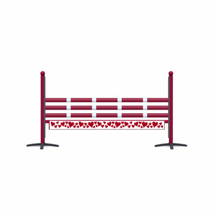 Jump 4 Joy Bundle Hearts 8' ft Plank Jump