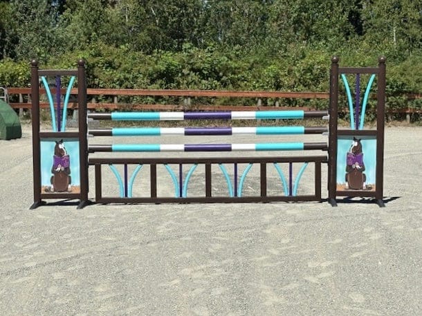 Jump 4 Joy Complete Jumps 10' ft - Emily Cole "How to Showjump" Jump