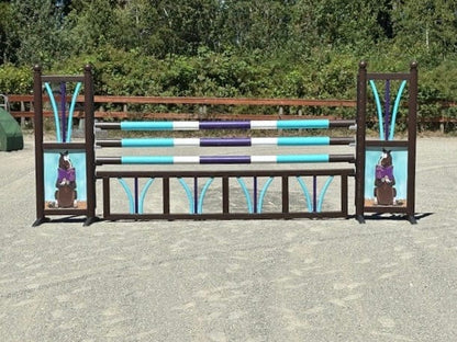 Jump 4 Joy Complete Jumps 10' ft - Emily Cole "How to Showjump" Jump