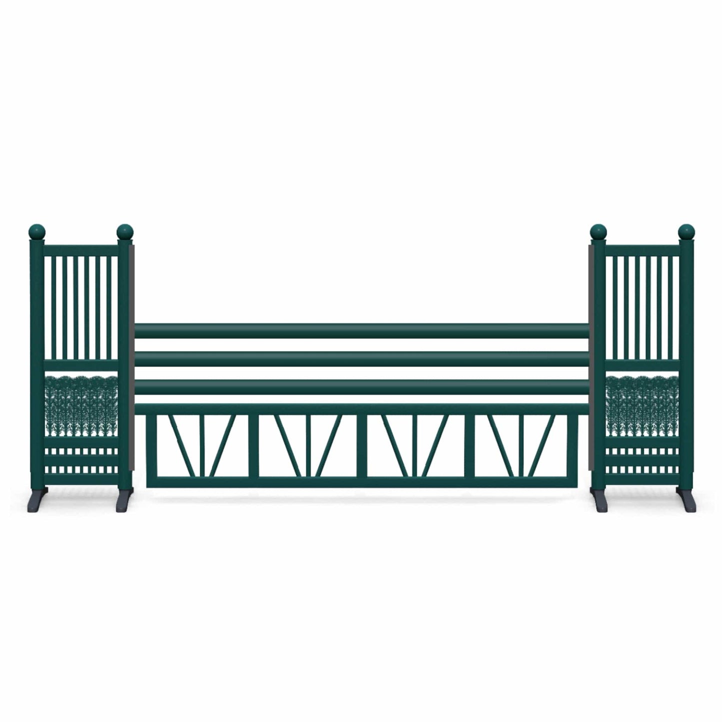Jump 4 Joy Complete Jumps Fluted Brush Jump - 10' ft