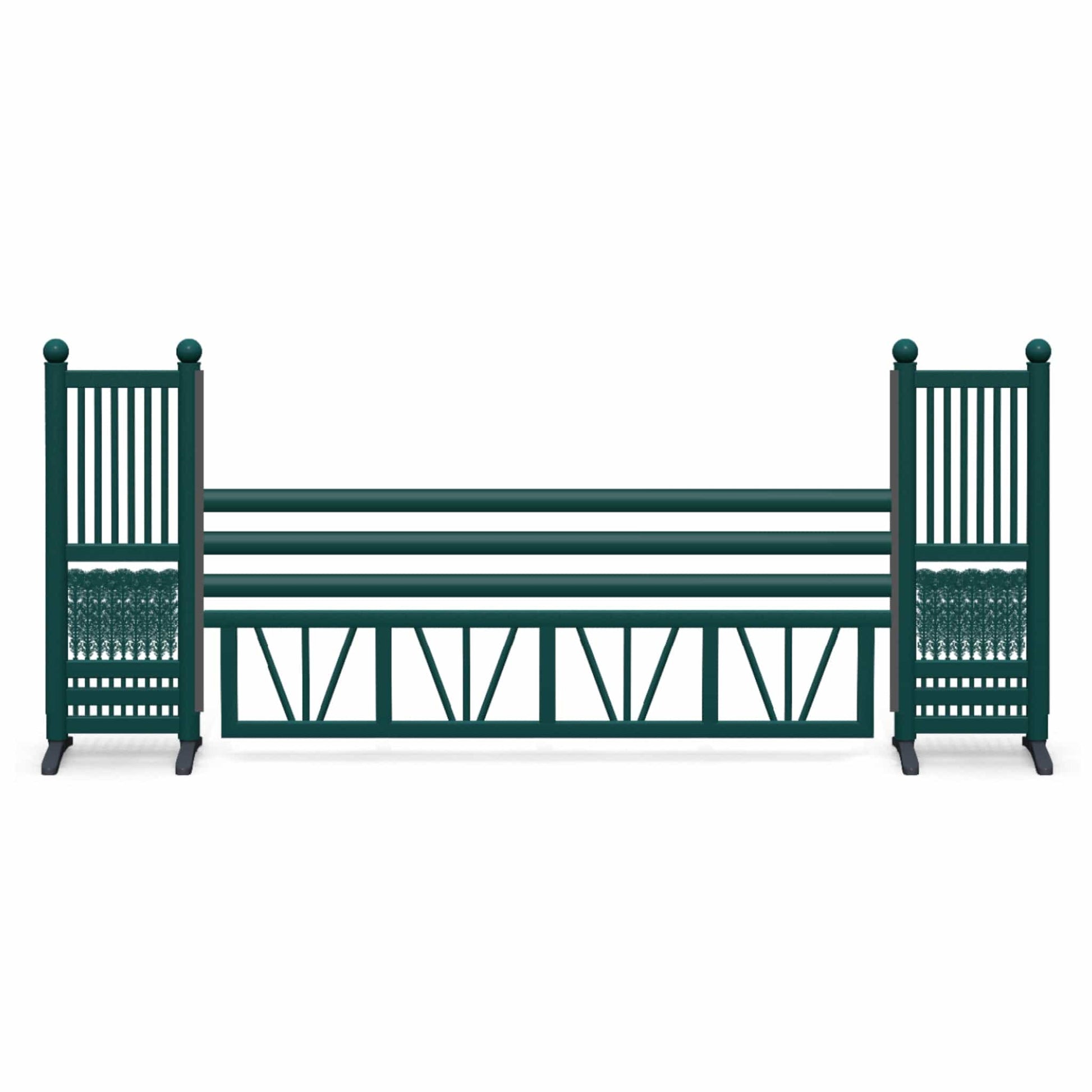 Jump 4 Joy Complete Jumps Fluted Brush Jump - 10' ft
