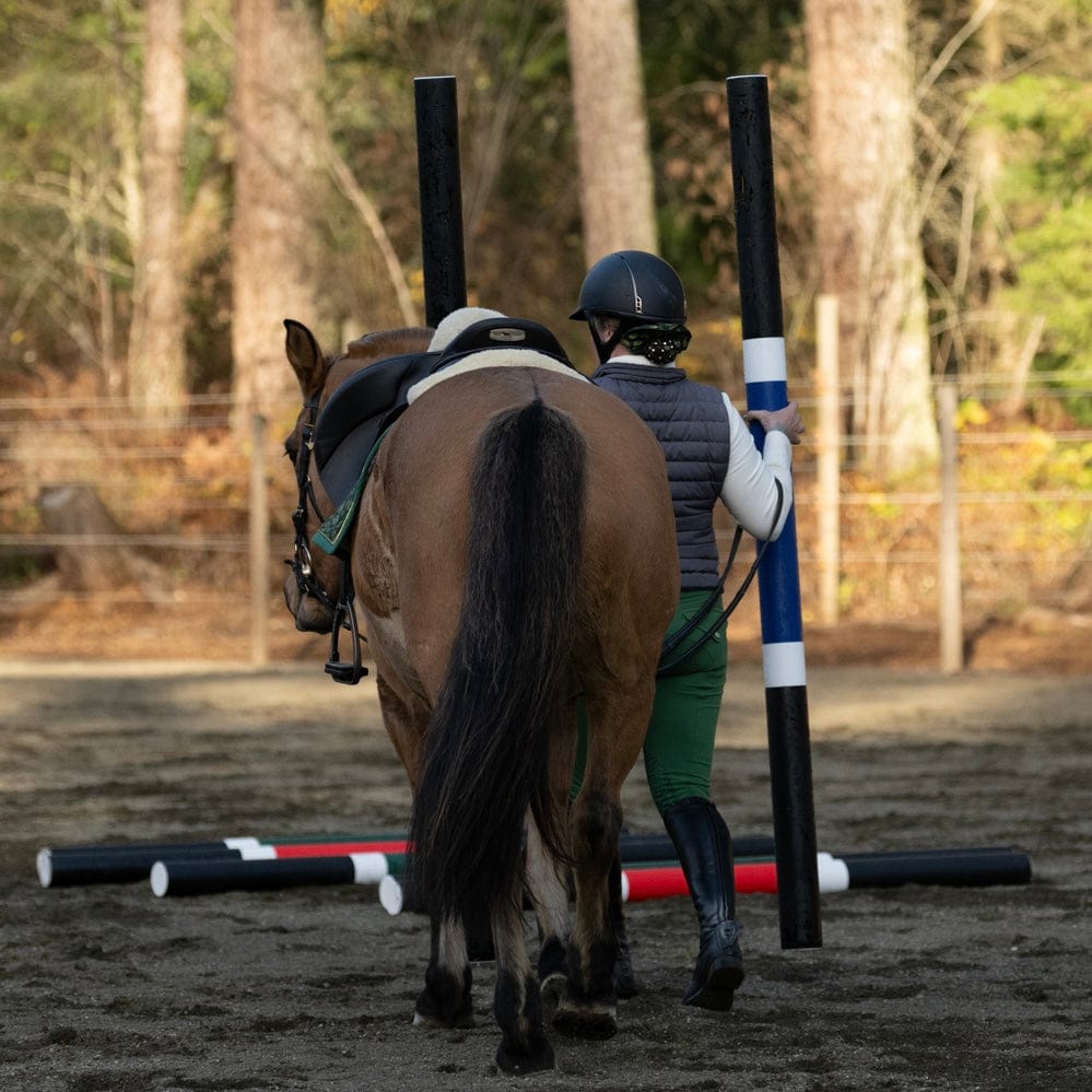 Jump 4 Joy Ground Poles Pole - 6.5' ft Zero Maintenance (Polymer Wrapped Wood)
