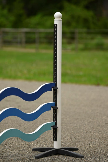 Jump 4 Joy Jump Filler 10' ft Zero Maintenance Slimline Wavy Plank (Polymer Wrapped Wood)