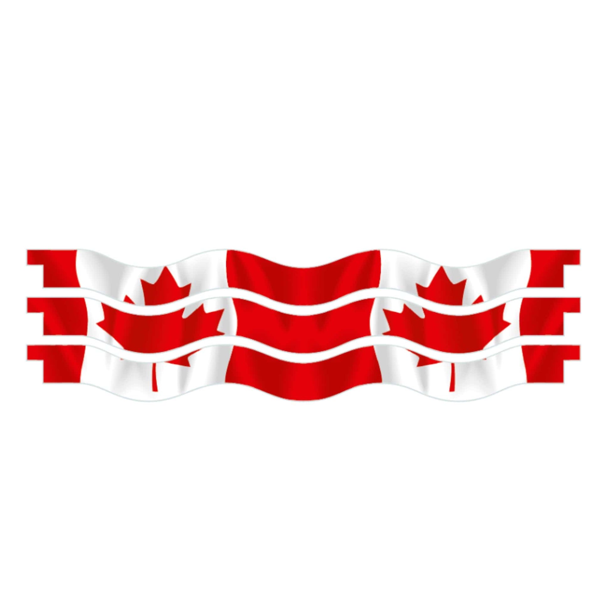 Jump 4 Joy Jump Filler Canadian Flag Wavy Planks - 10' ft Wide (Set of 3)