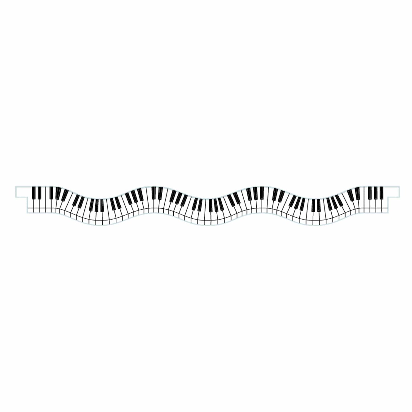 Jump 4 Joy Jump Filler Piano Keys Wavy Planks - 10' ft Wide
