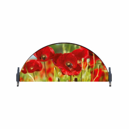 Jump 4 Joy Jump Filler Poppies Half Round Filler - 15" Tall