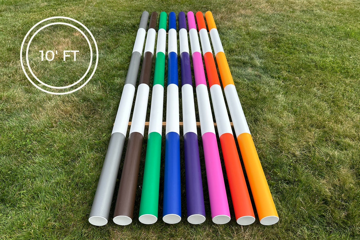 Jump 4 Joy Jump Poles Pole - 10' ft Zero Maintenance (Polymer Wrapped Wood)