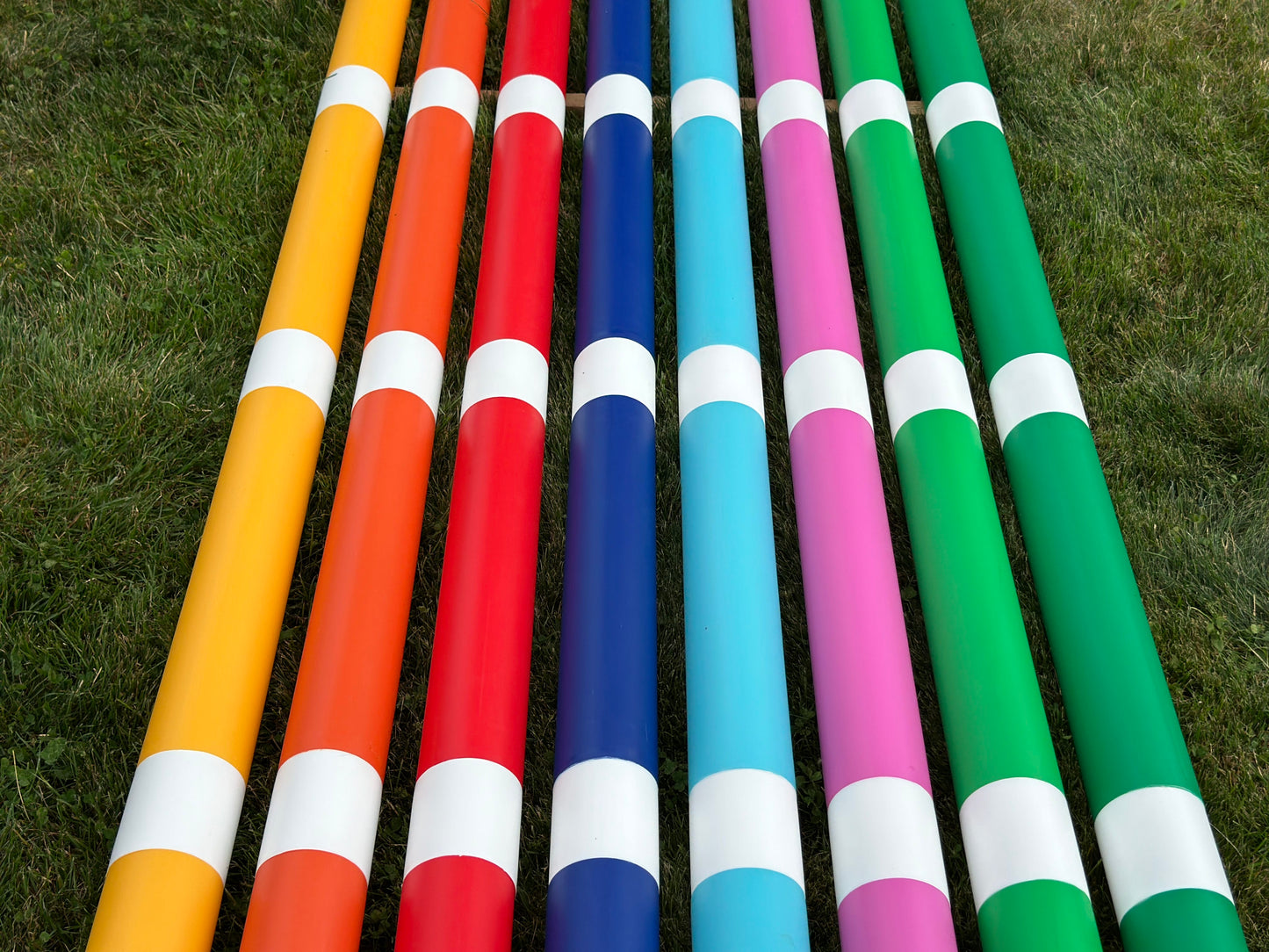 Jump 4 Joy Jump Poles Pole - 8' ft Zero Maintenance (Polymer Wrapped Wood)
