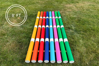 Jump 4 Joy Jump Poles Pole - 8' ft Zero Maintenance (Polymer Wrapped Wood)